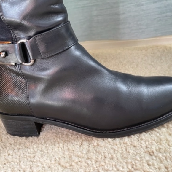 Aquatalia, weatherproof boots, OLITA CALF/ELASTIC, black color, 7.5 M. - Picture 7 of 7